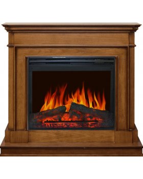 Каминокомплект Newport - Орех с очагом Jupiter FX New