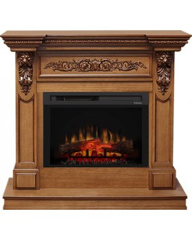 Каминокомплект Lancaster - Орех с очагом XHD26L-INT