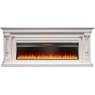 Каминокомплект Dallas 60 - Слоновая кость с патиной с очагом Vision 60 LED