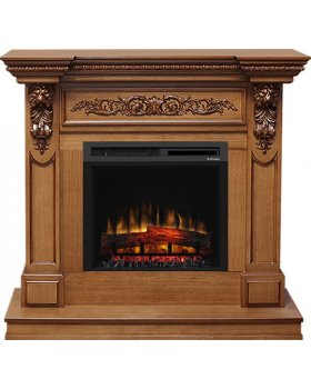 Каминокомплект Lancaster - Орех с очагом XHD23L-INT