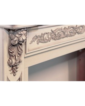 Каминокомплект Lancaster - Слоновая кость с очагом XHD23L-INT-foto3