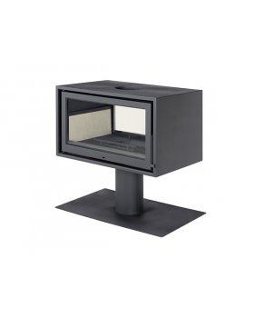 Печь-камин Solzaima Slim Box-foto4