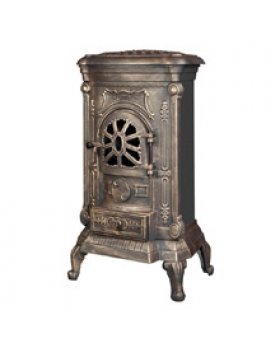 Печь-камин KAWMET (P 9 patyna)