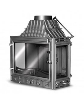 Каминная топка KAWMET W3 LPB (трехсторонняя)
