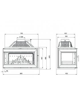 Каминная топка KAWMET W16 LB-foto6