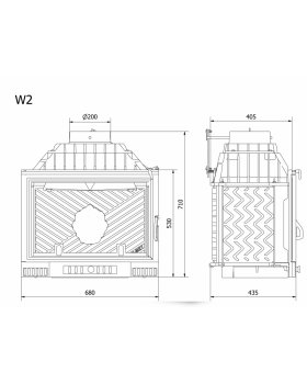 Каминная топка KAWMET W2-foto5