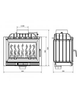 Каминная топка KAWMET W13A EKO-foto3
