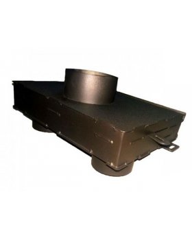 Адаптер стальной для подвода наружного воздуха к модели W17 12.3 кВт EKO-foto2