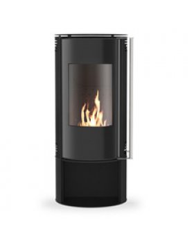 Печь-камин Solzaima Amber Porte Vidro