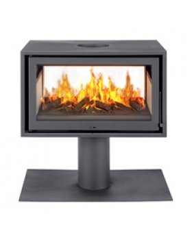 Печь-камин Solzaima Slim Box