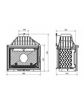 Каминная топка KAWMET W11-foto5