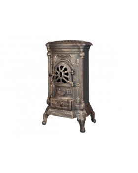 Печь-камин KAWMET (P 9 patyna)-foto2