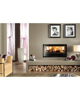 Каминная топка La Nordica Focolare 100 Bifacciale Hybrid-foto3