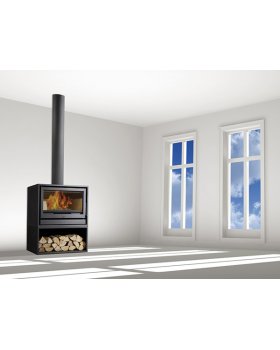 Печь-камин Solzaima Back Box-foto5