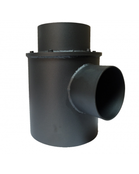 Адаптер дымохода газовой топки Kratki LEO/100