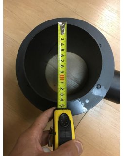 Адаптер дымохода газовой топки Kratki LEO/200-foto4