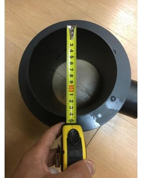 Адаптер дымохода газовой топки Kratki LEO/200-foto4