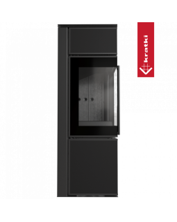 Дровяная печь TORA/S 8 кВт Nero Assoluto-foto4