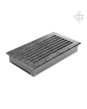 Вентиляционная решетка 17x30 FRESH черная хром пористая