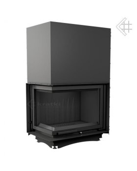 Топка AMELIA/L/BS/G, Г-образное стекло слева, гильотина