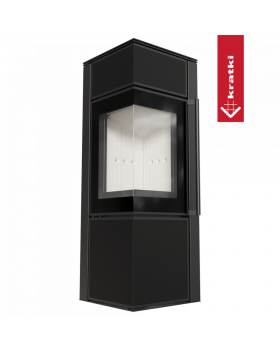 Дровяная печь TORA/S 8 кВт Nero Assoluto-foto2