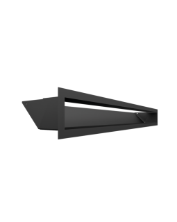 Вентиляционная решетка Люфт черная 9x80-foto2