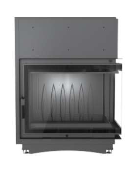 Топка AMELIA/P/BS/DECO, Г-образное стекло справа-foto3