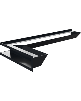 Люфт угловая 9/40/80 см левая графит (LUFT/NL/9/8040/45S/G)-foto4