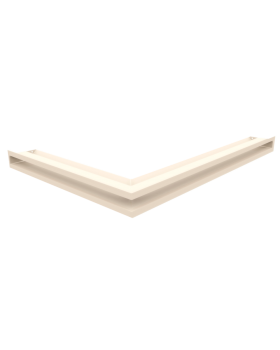 Вентиляционная решетка Люфт угловая правая бежевая 60-foto4