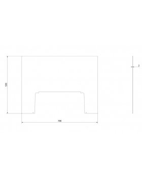 Притопочный лист Kratki KOZA INGA-foto4