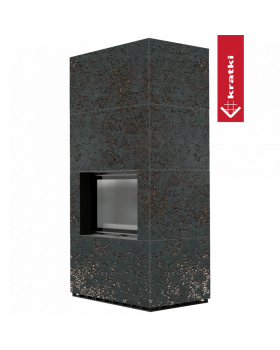 Каминокомплект FLOKI в облицовке OXIDE NERO-foto5