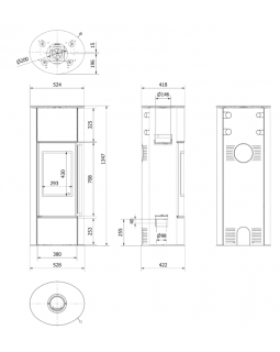 Дровяная печь ERIK/W-foto10