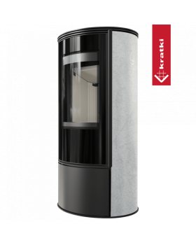 Печь Kratki ERIK, WHITE NATURAL-foto5