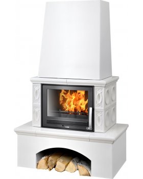 Печь-камин ABX LOMBARDIE керамическая-foto3