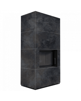 Каминокомплект FLOKI в облицовке OSSIDO NERO-foto5