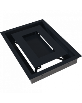 Решетка WIND Графитовая 22х30-foto7