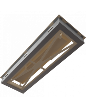 Решетка WIND Бежевая 17х49-foto7