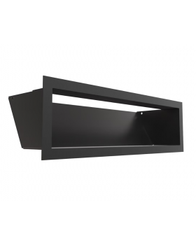 Решётка Kratki Luft 12x40 черная-foto2