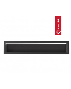 Решётка Kratki Luft 12x60 черная-foto3