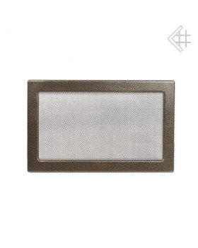 Вентиляционная решетка 22х30 черная/латунь пористая