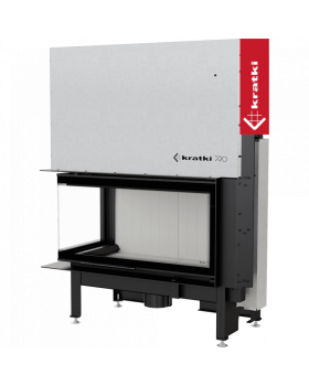 Топка NADIA/14/L/BS/G, Г-образное стекло слева, гильотина-foto6