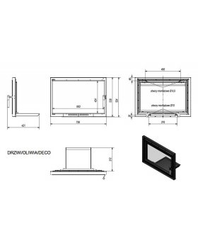 Дверца DECO в сборе (Oliwia)-foto2
