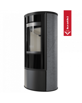 Печь Kratki ERIK, GRAFITE SATIN-foto6