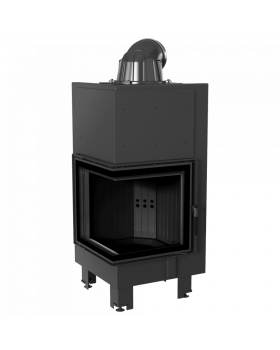 Топка MBN/L/BS, Г-образное стекло слева