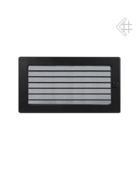 Вентиляционная решетка 17х30 черная с жалюзи