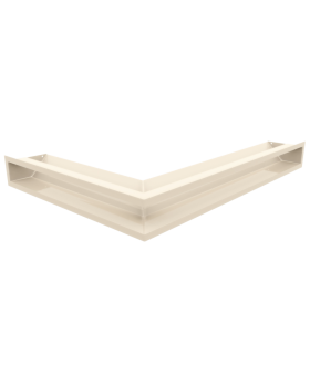 Вентиляционная решетка Люфт угловая правая бежевая 90-foto2