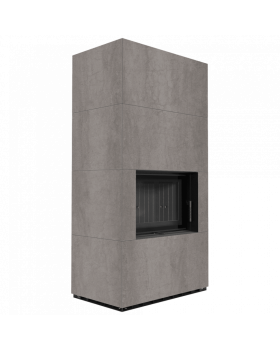 Каминокомплект FLOKI в облицовке NATURALI PIETRA DI SAVOIA GRIGIA BOCCIARDATA-foto5