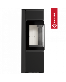 Дровяная печь TORA/S 8 кВт Nero Assoluto-foto3