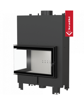 Топка с водяным контуром MBO/PW/15/L/BS/W, Г-образное стекло слева, змеевик-foto3