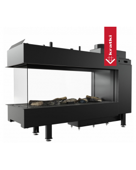 Газовая топка Kratki Pro LEO/LP/100/G31/37MBAR (баллонный газ)-foto2